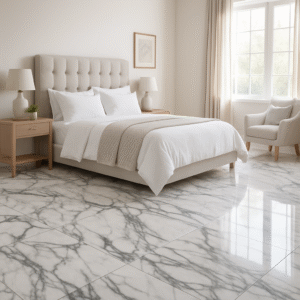 bedroom marble flooring