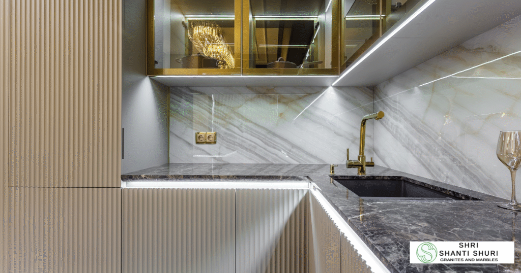 Kitchen Marble Design